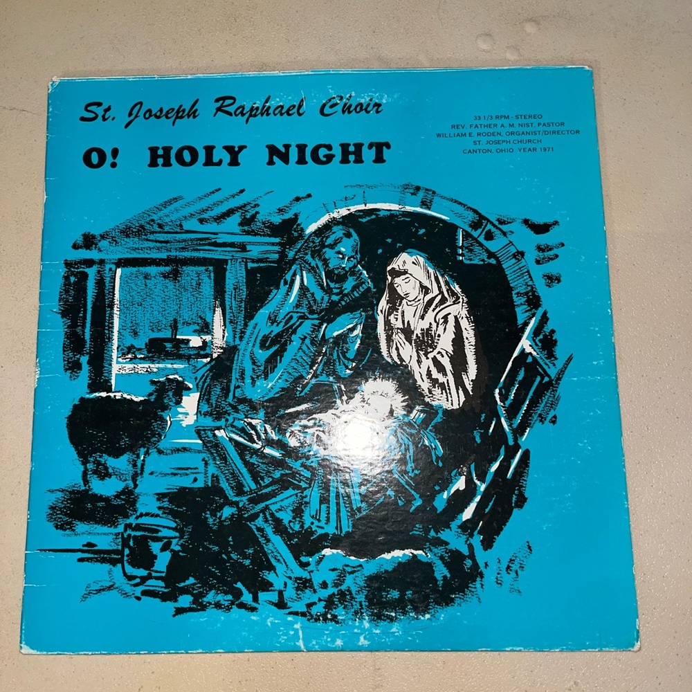St Joseph Raphael Choir O Holy Night Vinyl Album
